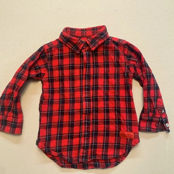 Red Flannel Shirt - Picture 1 of 5